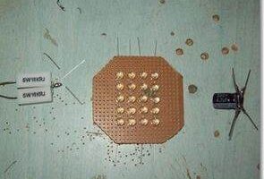 20 adet beyaz led ile ekonomik lamba projesi