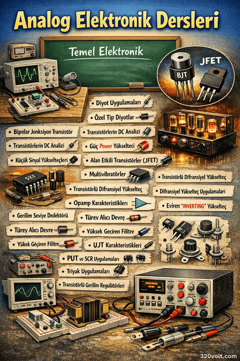 mersin-universitesi-analog-elektronik-dersleri