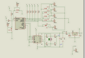 L298 PIC16F628 Geri beslemeli motor kontrol pwm
