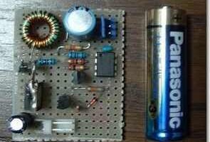 LM311 2SJ552 5volt 2amper anahtarlamalı regülatör