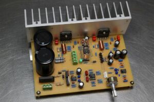 LM3886TF Stereo Hoparlör Korumalı Anfi Devresi NE5532 DC Servo