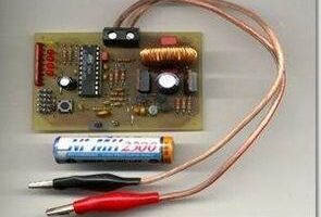 Atmel avr attiny26lp nicd nimh anahtarlamalı pil şarj
