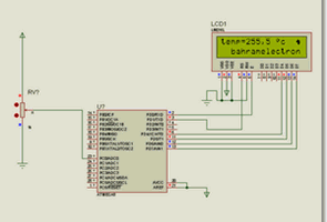 Atmel atmega projeleri l35 ısı saat display tuş takımı
