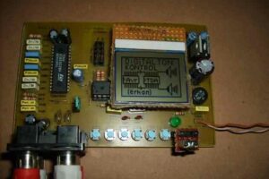 Nokia 3310 göstergeli ses kontrolü (atmega8 tda7439)