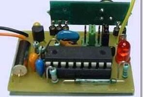 Balık dedektörü pic16f84 rf alıcı verici reed röle