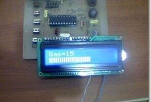 LM1036 Attiny2313 ton kontrolü (bass tiz balans ses)