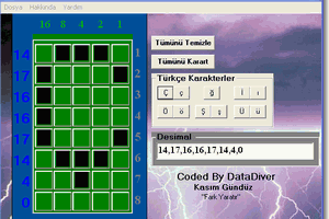 Lcd karakter hesaplayıcı programı