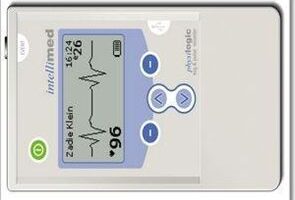MSP430F1232 lcd göstergeli taşınabilir ECG kayıt