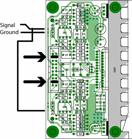 input-bridged-lm3875-gainclone-based-lm3886-circuit-pcb-lm4780