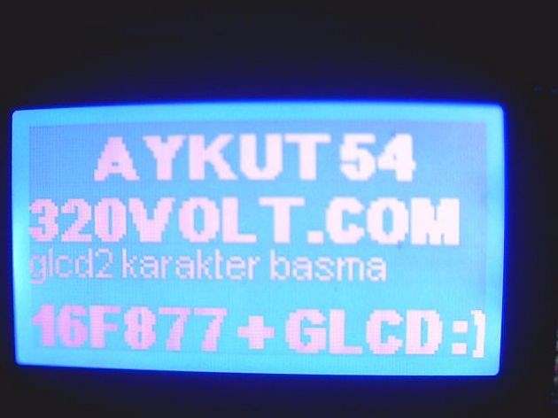 proton font grafik lcd