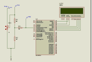 MicroC ile adc volt metre pic16f877