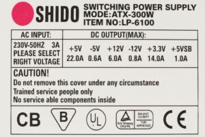 Shido LP-6100 ATX-300W TL494