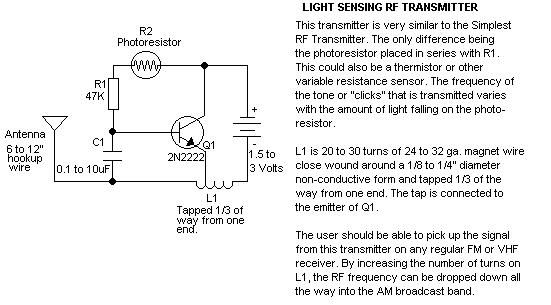 RF-Transmitter-Light-Sensing