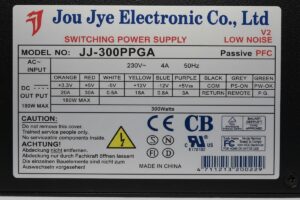 Jou Jye Switching Power Supply JJ-300PP ATX SG6105