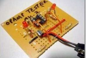 Op amp entegre test devresi