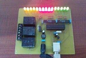 Atmel Atmega8 ile usb üzerinden kontrol devresi
