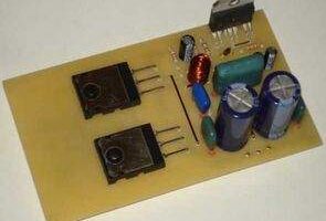 Subwoofer oto anfisi TDA7294 TL494 dcdc smps