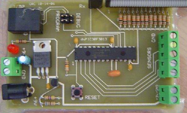 dsPIC30F301-laser-circuit