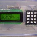 dsPIC30F301 laser light backscatter lcd keypad input