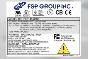 KA3511 1H0165R SMPS ATX FSP Power Man FSP145-60SP