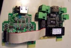 LPC2132 Pc Based Ethernet Data Acquisition Control