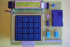 LPC2138 arm microcontroller based check point