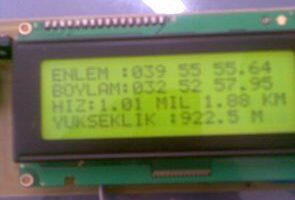LPC2148 arm ile gps gsm uyguluması