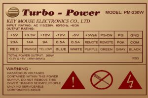 Key Mause Turbo Power TL494 LM393 PM230W