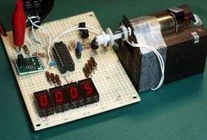 PIC16F84 ile motor devir sayacı