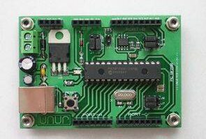 PIC18F2550 deney kartı + usb bootloader