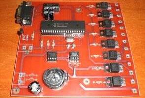 Pc kontrollü kayan yazı panosu visual basic picbasic pro