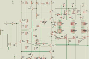 RMS 350W Mosfetli İtalyan Amfi Devresi + Proteus Simülasyon