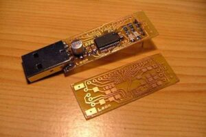 FT232RL USB RS232 Çevirici devre