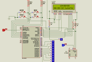 Alarm Saat (picbasic pro, pic16f877, pcf8583)