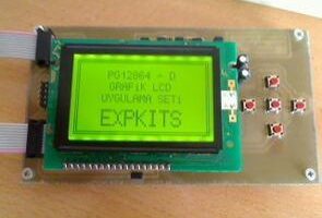 EXPKITS EX1-C (EX8L) İçin Grafik Lcd Kartı