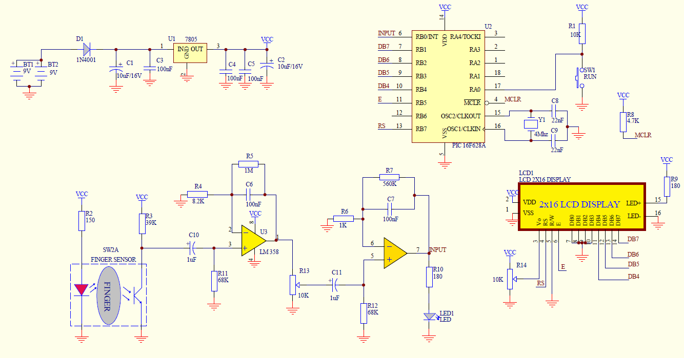pic16f628a-finger-heart-rate-measurement-circuit