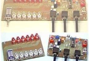 PT2350 Ton kontrol subwoofer cross over filtre 2+1