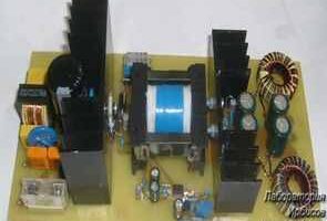 Simetrik çıkışlı flyback smps devresi 2X36 volt 220 watt top250y