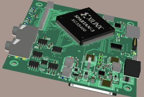 Xilinx spartan fpga uclinux kartı