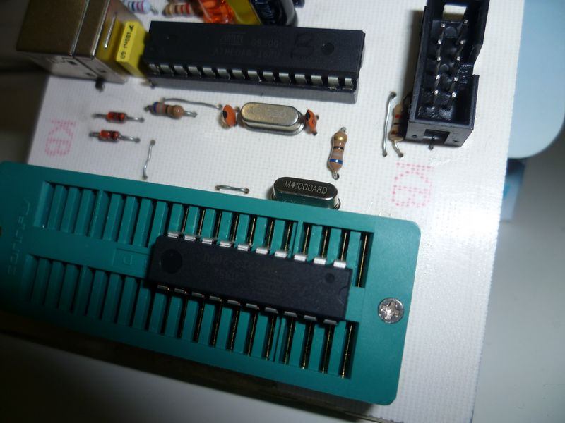 Belongs Scrupulous Lightning Atmel USB Programmer Circuit ZIF Socket Usbasp ATmega8 – Electronics  Projects Circuits