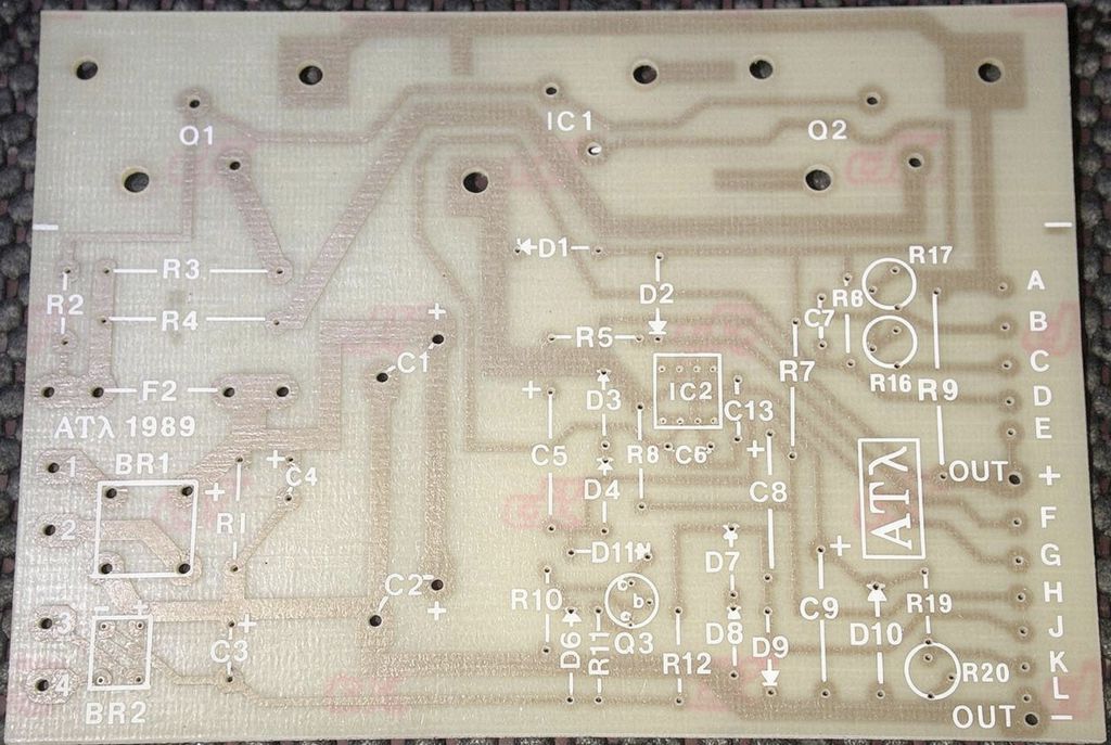 50v potentiometers 5a transformer and heat sinks the transformer will power two supply channels