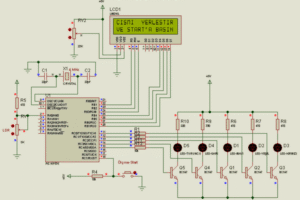 PIC16F876 ile lcd göstergeli renk algılama sistemi