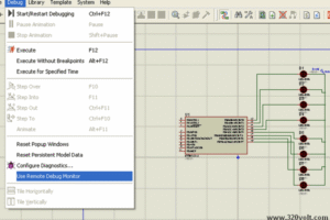 AVR Studio 4 ile Proteus isis kullanımı (Remote Debug)