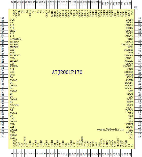 ATJ2001-datasheet-PDA-MP3-Decoder