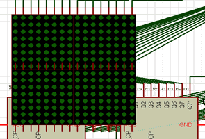 16X16 matrix grafik ekran projesi
