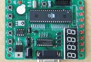 8051 mcu test deney devresi