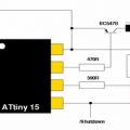 ATtiny15 ile dc dc konvetör örneği 3.6v 5v (assembly)