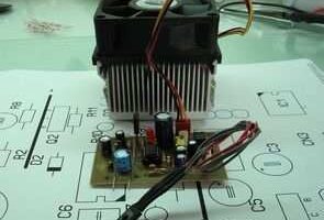 BD137 Transistörün ısı sensörü olarak kullanılması regüleli fan kontrol