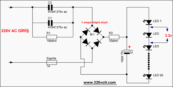 elektronik-led-lamba-230v-leds-lamp