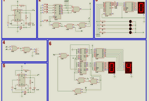 TTL Entegreler ile display uygulamaları